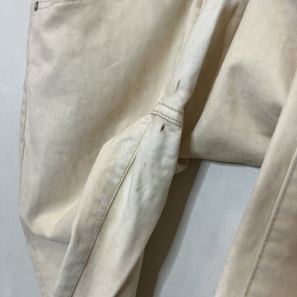 Free People We The Free Stella Velvet Pants Women’s Size 2 White High Rise - Picture 13 of 16